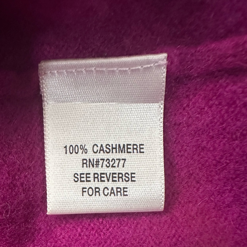 Charter Club V-Neck Sweater - Fuchsia - Picture 11 of 12